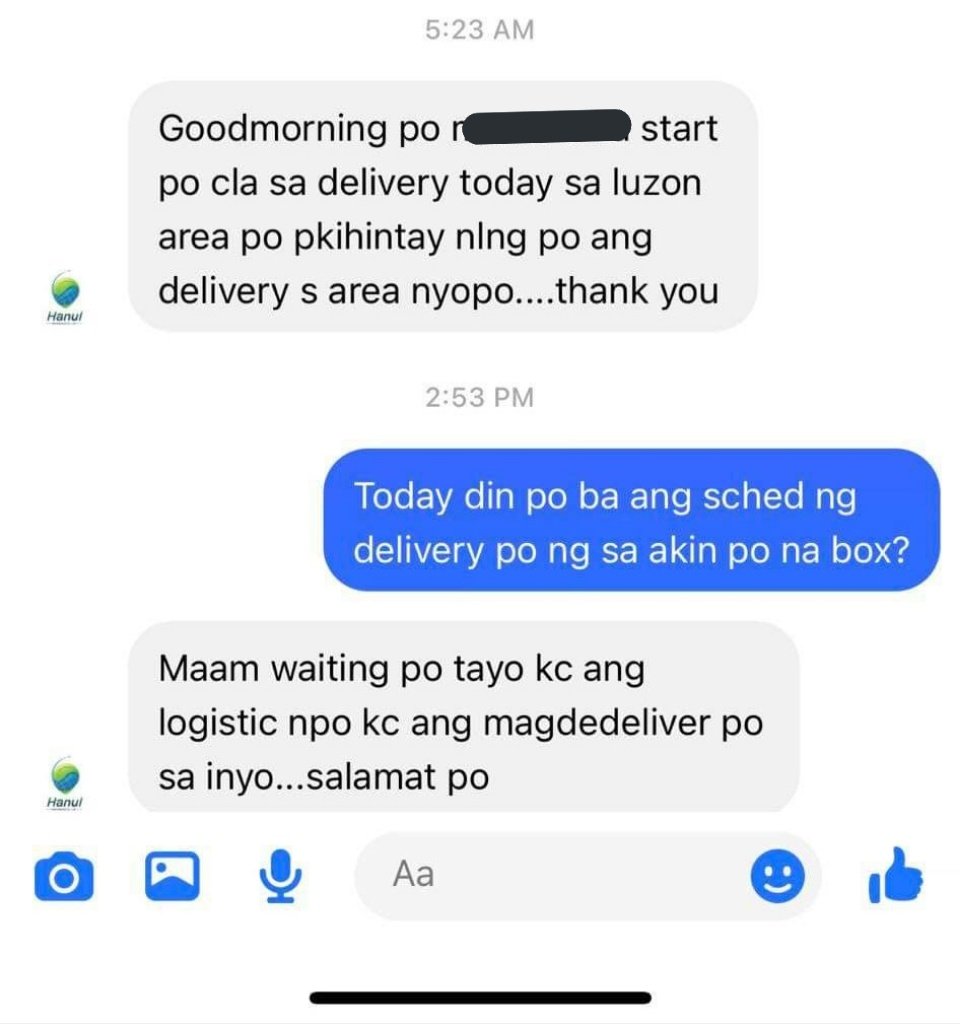 0505hauls's tweet photo. #0505updates
hi! for clarification po the deco kits were supposed to arrive last week pa and the courier's delay is beyond my control. we followed up po today and eto po sabi nila^^
please expect slow replies since i'm very sick at the moment, ty for understanding! https://t.co/pLnCXfZRYx