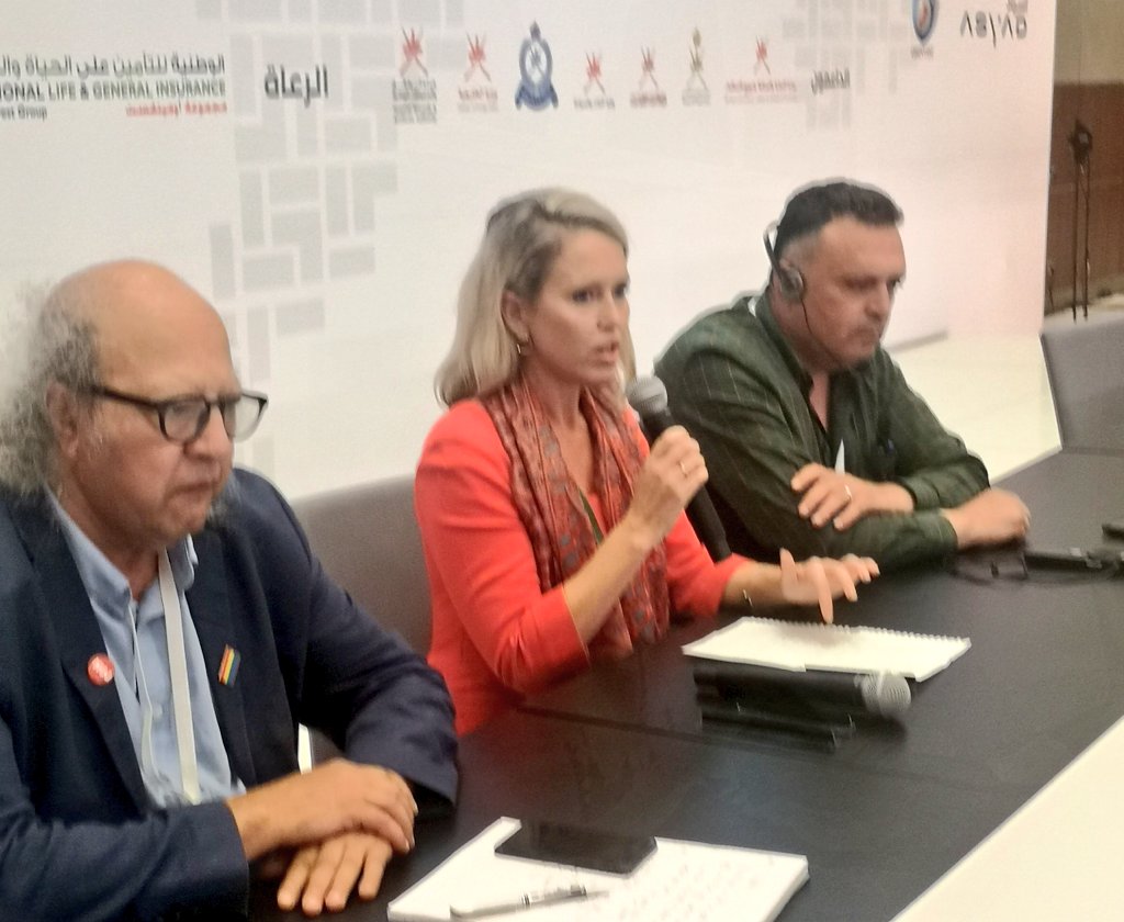 IFJGlobal's tweet photo. #IFJCongress2022 "The targeting of journalists is a war crime covering up other war crimes" @suigenerisjen https://t.co/AAtmMOybBx