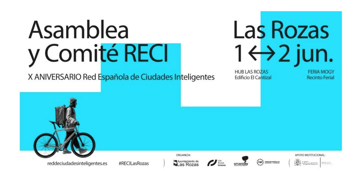 Mañana estaremos participando en la Asamblea y Comité <a href="/RedRECI/">Red Española de Ciudades Inteligentes</a>, que se celebra en #LasRozas. Un honor moderar la mesa “Tecnologías Avanzadas: #Blockchain en Ciudades Inteligentes”. <a href="/migueld_add4u/">MAD</a> 
Más info👉 lasrozas.es/smart-city/reci