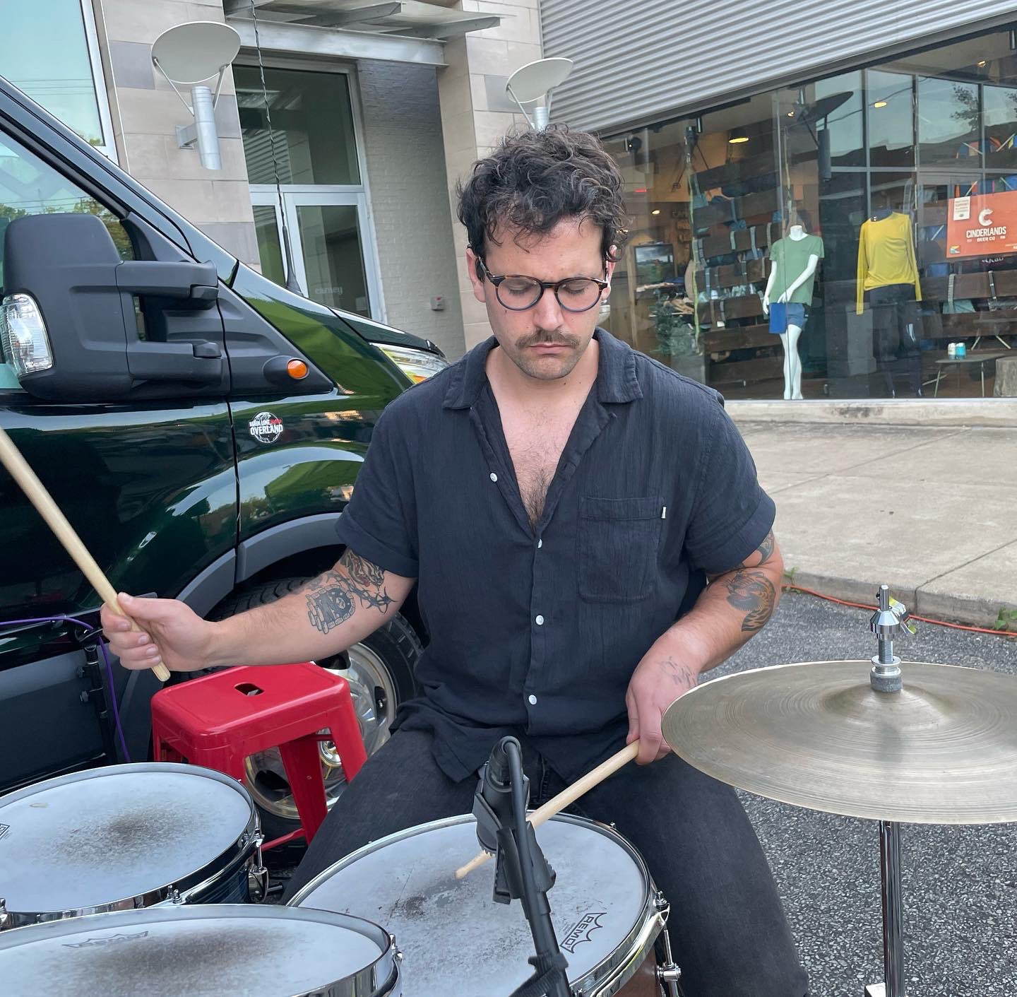 rock and roll photos on Twitter "My glasses are crooked because my dog