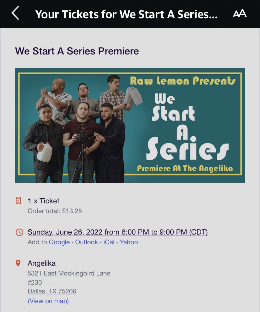 tottumn's tweet photo. If you’re not going to see Raw Lemon’s feature presentation, wtf you doing?! #WeStartASeries #RawLemon https://t.co/6NRRJPNv4R