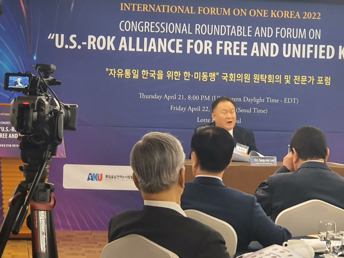 GlobalPeace's tweet photo. "The next government, lead the establishment of a 'unified Korea' policy"
GPF was featured in IngoPress! Read the coverage of the recent #InternationalForumOnOneKorea forum at https://t.co/3MPByFtNZz
#IFOK #OneKorea #GlobalPeace #GPF https://t.co/G8sI14G9Zw