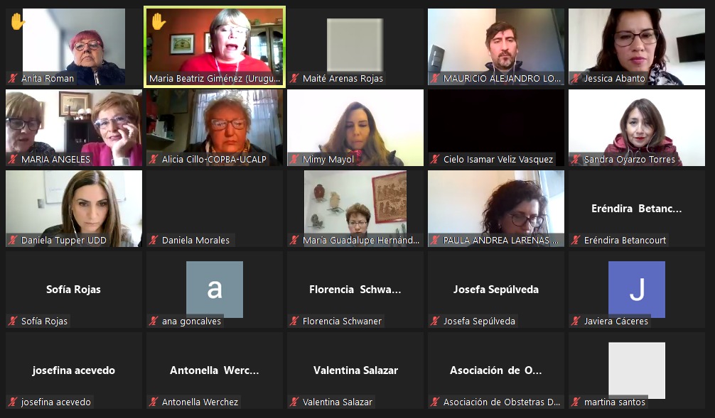 ChileMatrones's tweet photo. 🔴 Conversatorio Internacional "Rol de la #Obstetricia en un mundo global" organizado por la Facultad de Medicina de la @UDD_cl y
@Clinicaalemana 👆🏻En representación de #COLMAT participan Sandra Oyarzo, actual Presidenta COLMAT y Vicepresidente ICM #Matronas #Matrones #Matroneria https://t.co/TjBDkcgSHU