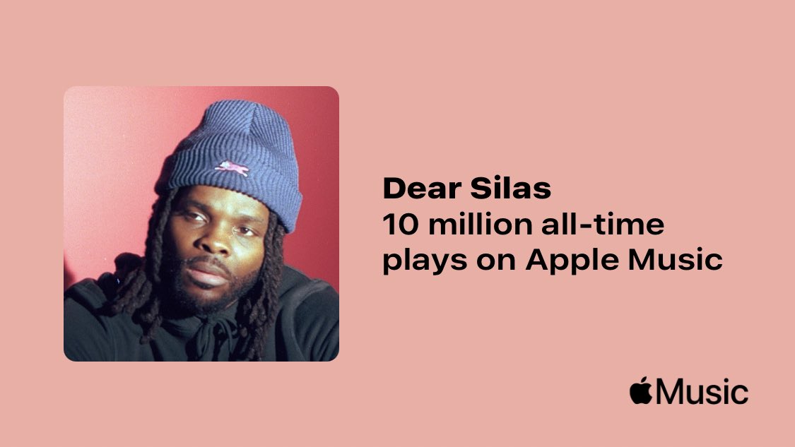 dearsilas's tweet photo. I never post things like this because Iβm always thinkin itβs not βgood enoughβ or βI can do betterβ. Well fuck all that today! Iβm gonna celebrate every win no matter how big or small! Celebrate YOU every chance you get! @AppleMusic. Thanks for listening!
https://t.co/DeNMj3Qj3k https://t.co/WWFcQrFtAi