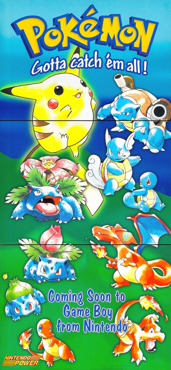 RetroGameAd's tweet photo. Who's excited for the new #Pokemon game? #RETROGAMING #RetroVideoGame #VideoGameAd #VideoGameMagazine #GameBoy https://t.co/3oHEJzFq24