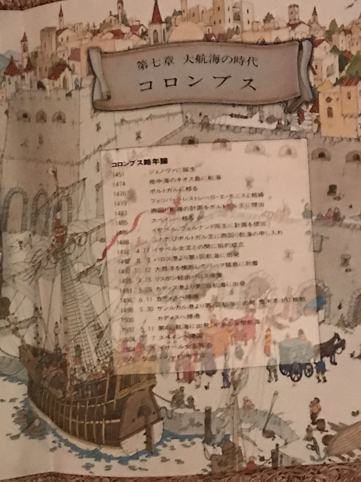 ゆうじん 応援してます 志摩スペイン村 今話題のテーマパークであるその施設の中に Fgo界隈の偉人 クリストファーコロンブス レジライのギャラリーがあるのです コロンブスの航海日誌もあります 是非行ってみてみて下さい 志摩スペイン村