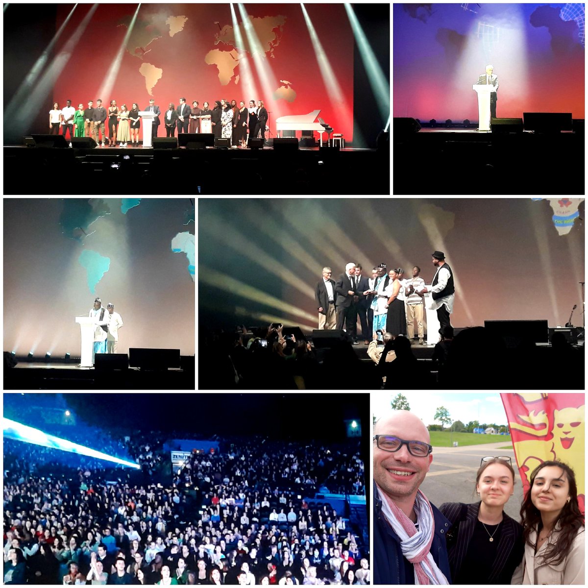 🤩 Hier à #Caen aux côtés de 3000 jeunes Normands, en compagnie d'Emma et Lyna nos volontaires en <a href="/ServiceCivique/">Service Civique</a> engagées sur nos actions d'éducation citoyenne, pour la remise du #PrixLiberté2022 !
👍 Merci <a href="/RegionNormandie/">Région Normandie</a> - <a href="/2idhp/">Institut international des droits de l'Homme</a> pour votre confiance et notre partenariat !