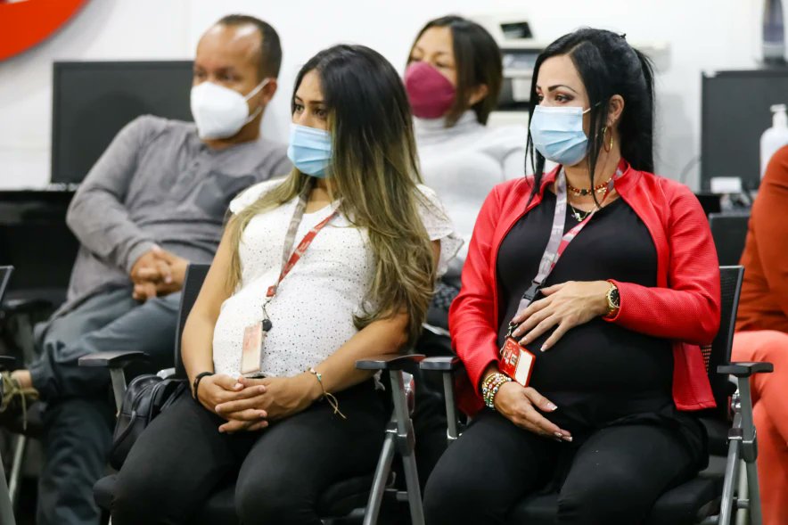 bcodeltesoro's tweet photo. #NoticiasBT | El Banco del Tesoro (BT) dio inicio este martes a un plan de atención a gestantes, que incorpora tanto a trabajadoras, como a las esposas de los empleados.

⬇ Continua leyendo en nuestro #BlogBT ⬇
https://t.co/UqDcXF663Q https://t.co/o2MYe0fuoV