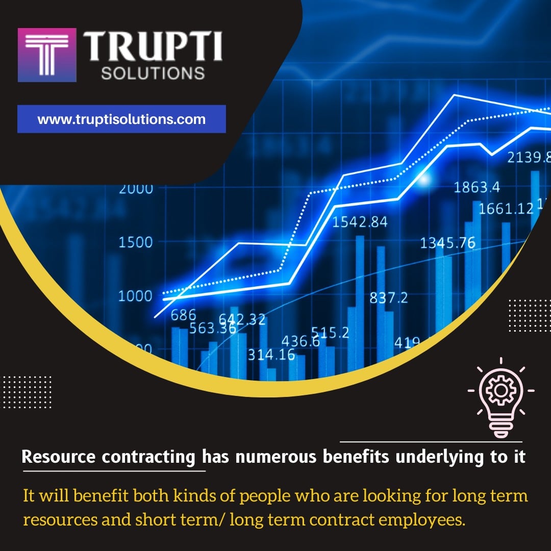 SolutionTrupti's tweet image. Resource Contracting has numerous benefits underlying to it.
It will benefit both kinds of people who are looking for long term resources and short term/ long term contract employees.

#itservices #ITResource  #businessopportunity #resourcemanagement #support #resourcecontracting