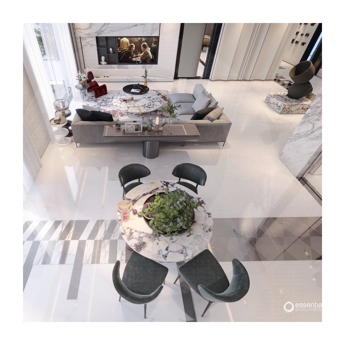 Essenti15770486's tweet image. The grandeur of white! We explore the many shades of white with our interiors at this apartment at the DLF Camellias. So Essentia!

#interiorlover #lounge #loungestyle #loungedesign #loungedecor #loungearea #loungefurniture #loungechairs #interiordesign #homedecor