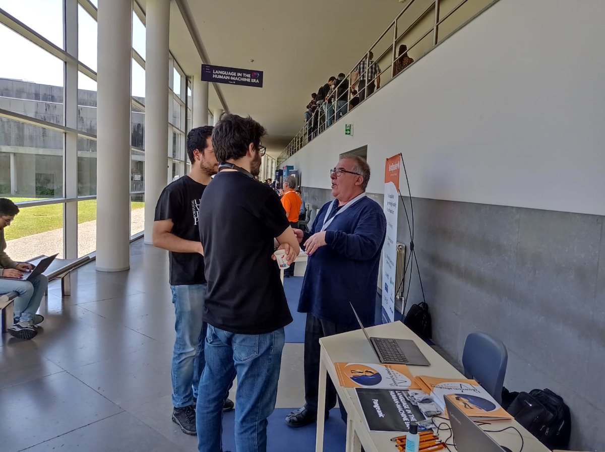 We're at #LITHME event learning and sharing the latest in language technology together with industry experts in order to continue researching and improving the way we speak and communicate💡. 

#techevent #languagetechnology