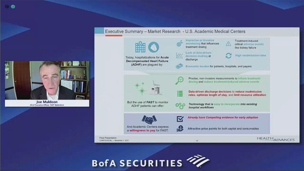 Honored to be 1 of 3 #medtech companies in the Emerging Technologies in Heart Failure panel  at this year’s <a href="/BankofAmerica/">Bank of America</a> Securities 2022 Healthcare conference earlier this month. Here are some highlights from <a href="/JoeMuldoon2/">Joe Muldoon</a>’s presentation.