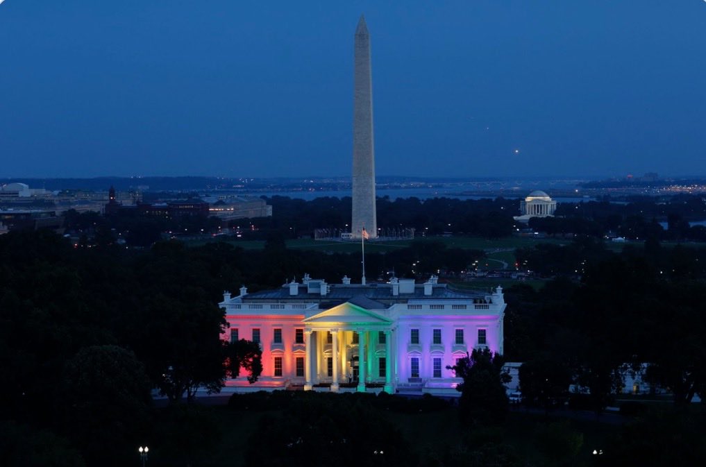 In these times when so many  fundamental rights are under attack and it can seem so hard to re-engage in action, I take comfort and find strength in remembering the moments when our country has taken steps in the direction of equality. Happy Pride Month! #Vote