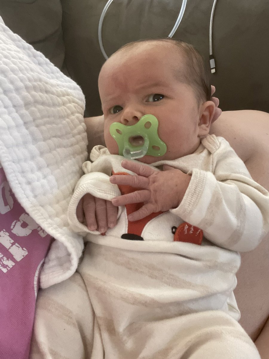 coachriak's tweet photo. One week already. Glad to see we’re keeping the RBF going in the the family. https://t.co/QP8rYKIT99