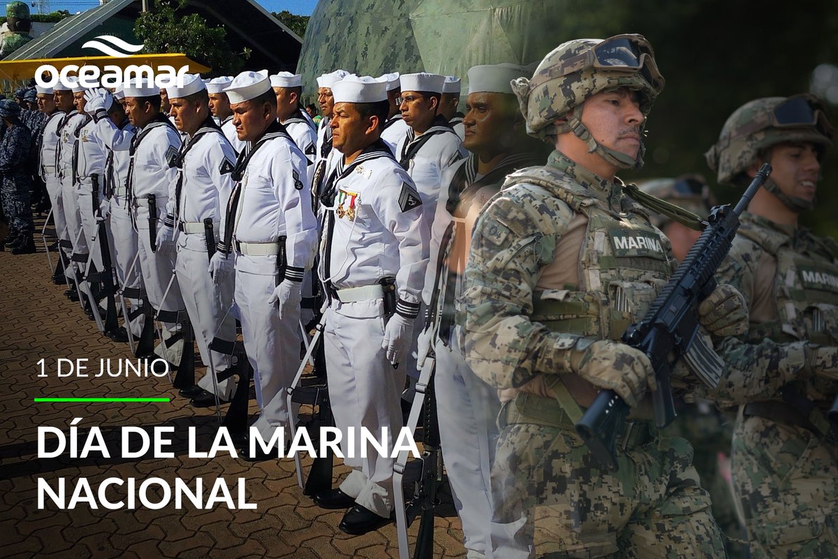 oceamar's tweet photo. Celebramos la valentía y fidelidad de los Marinos Mexicanos quienes con ahínco trabajamos para contribuir al desarrollo del Sector Marítimo Nacional en beneficio de la ciudadanía.

#diadelamarina https://t.co/ubhdASd8IX