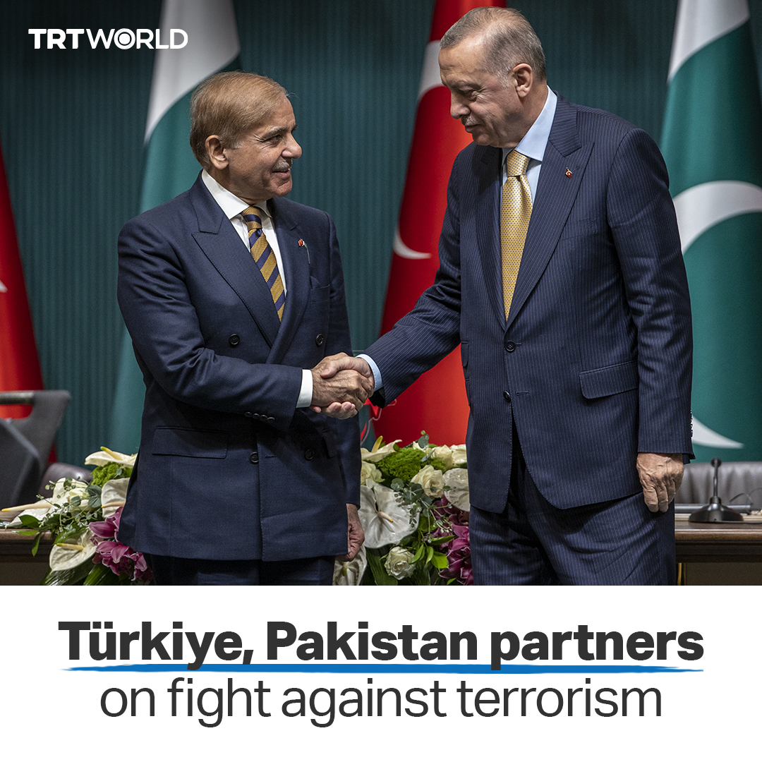 TRT World on Twitter "Turkish President Recep Tayyip Erdogan and Pakistani PM Shehbaz Sharif