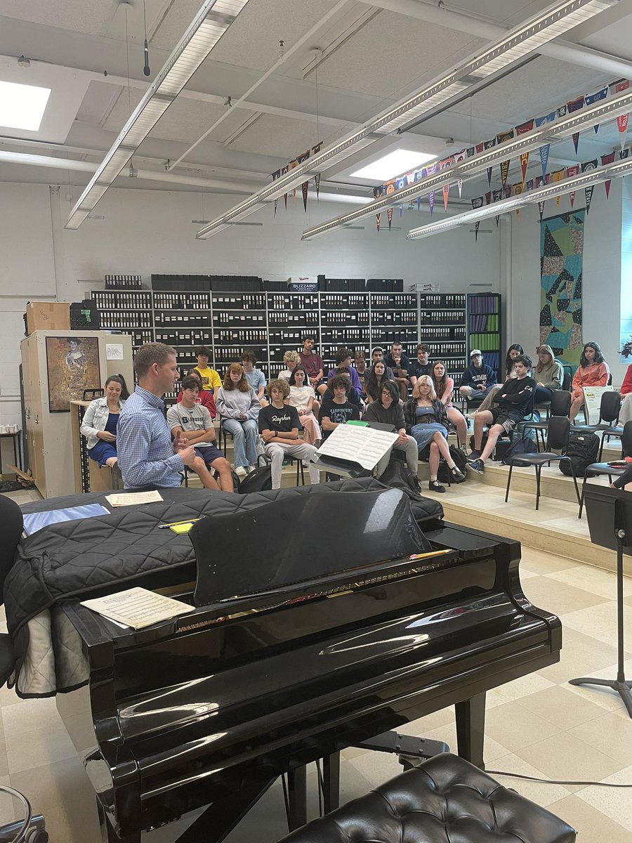 West Point euphoniumist Dr. Chris Leslie played for us and discussed his career! Thanks Dr. Leslie!