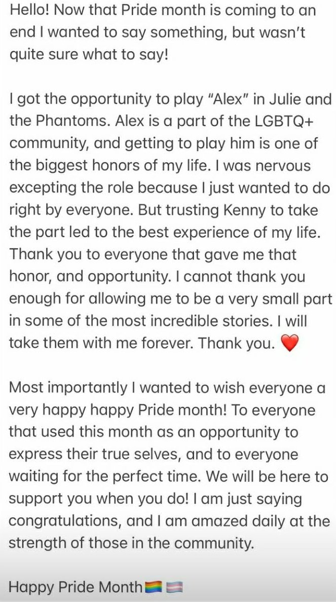 thinkeropj's tweet photo. happy pride month! it's a good time to remember owen's text from last year ❤ you're all so valid, important and loved, and i know for sure that owen –and of course alex– are so proud of you! https://t.co/1E0MQnrjzN