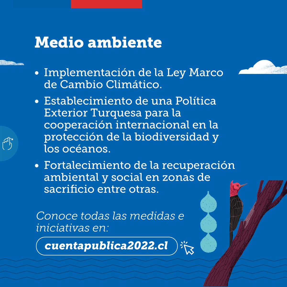 Archivo20222026's tweet photo. Hoy el Presidente @gabrielboric anunció en la #CuentaPública2022 cerca de 60 medidas e iniciativas que concretan cambios en derechos sociales, mejor democracia, justicia y seguridad, crecimiento inclusivo y medio ambiente.

Conoce todas las medidas acá: https://t.co/SX4E8GmyzW https://t.co/w2S2aGsVpK