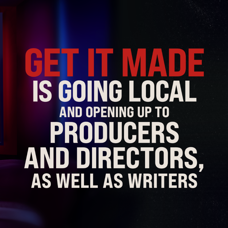 CenterframeClub's tweet photo. GET IT MADE is back – and OPEN FOR SUBMISSIONS!!

This UK Edition will join Writers, Directors &amp; Producers at an event at the Mecca of British filmmaking – BAFTA!

Apply on our website – it's FREE for community members

#scriptcompetition #shortfilm #BAFTA195Piccadilly #GETITMADE