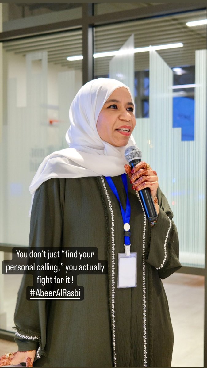 dr_abeeralrasbi's tweet photo. Whether it was during a career competency test, in a one-to-one coaching session, an enlightened moment with yourself, or after getting laid off !
You don’t just “find your #PersonalCalling,” you actually fight for it !
#AbeerAlRasbi
#عبير_الراسبي
https://t.co/cAR6BPjx9v https://t.co/ehRdfgQm8v