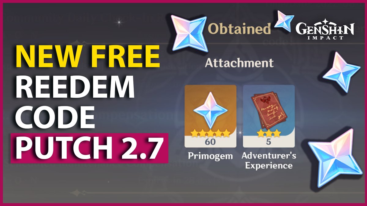 Baka_Ouji_Sama's tweet photo. New 2.7 WORKING REDEEM CODE - FOR FREE - "EARN 60 PRIMOGEMS!" Genshin Im... https://t.co/pOTv6OrLsp via @YouTube
#Genshinlmpact #Genshin #genshinimpactfanart #genshinhentai #genshingiveaways #primogems #reedemcode #genshinleaks #GenshinImpactcosplay https://t.co/14tOaaJw5s