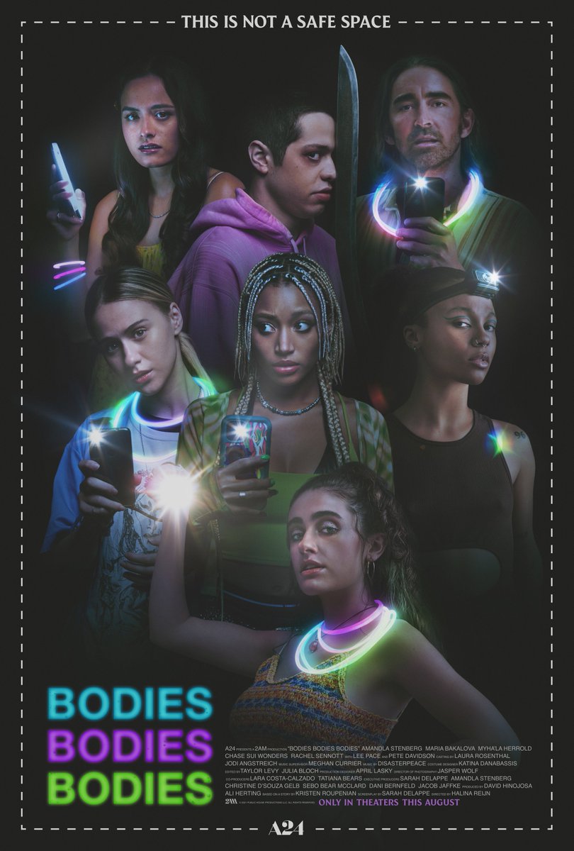 It's gonna be a killer time. #BodiesBodiesBodies in theaters August 5 🔪