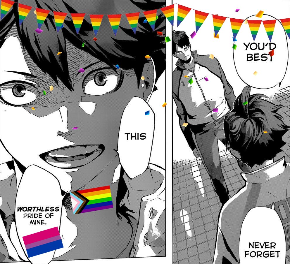happy pride month to him