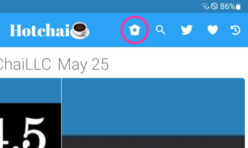HotChaiLLC's tweet photo. Simple Tweet Reader v2.14.8 released:
- Home button is shown in the corner when your smartphone is in the landscape.
- Homeボタンが、スマホが横向きの時に、画面端に表示されます。
- 您的智慧型手機置為橫向模式，首頁按鈕會顯示在螢幕角落。
#Android #Twitter
https://t.co/fQpsKXwamM https://t.co/nZHENmYcau