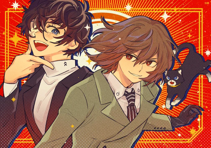 Reposting some Akechi pieces for his bday 🌹 