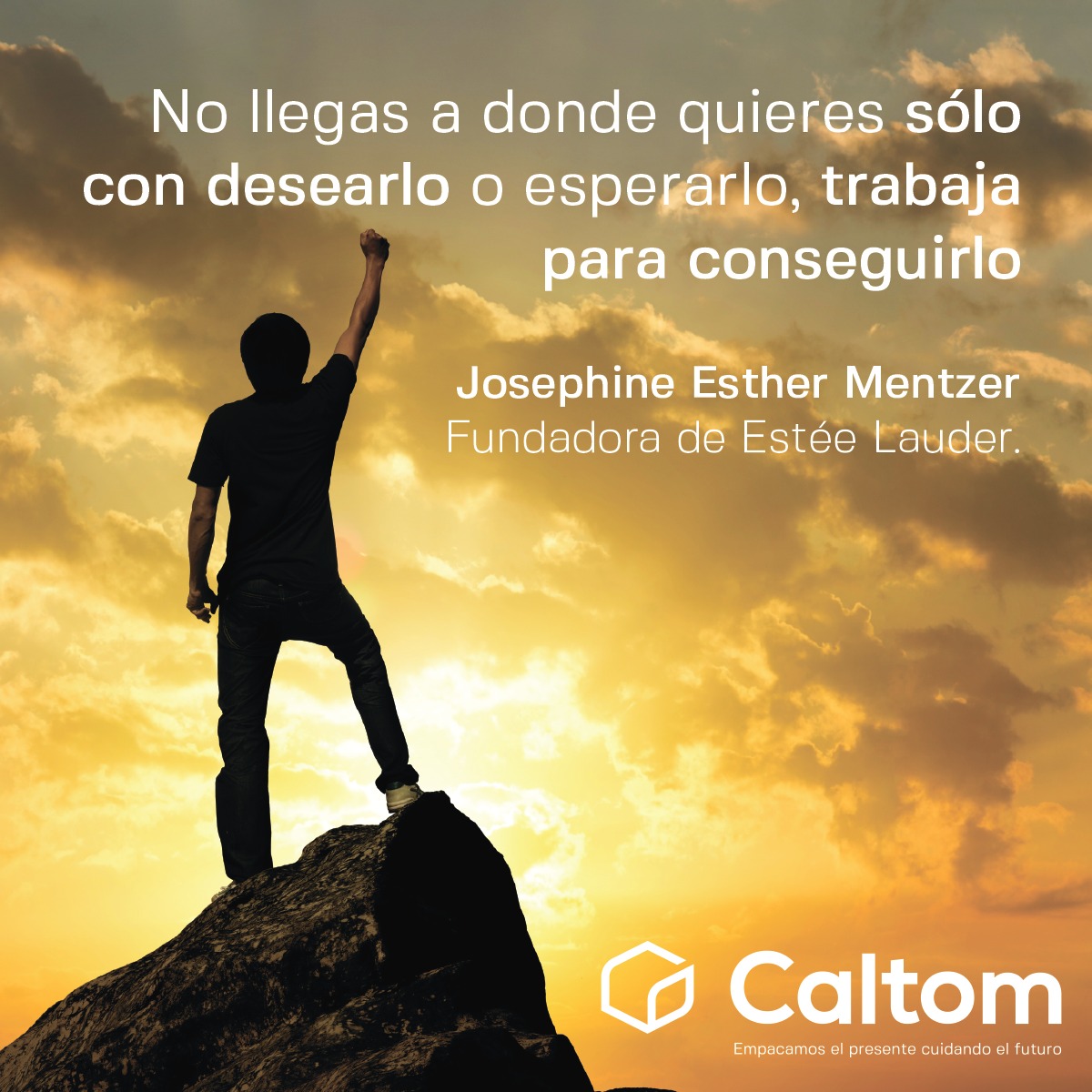 CaltomOfficial's tweet photo. Persevera y logra tus metas 💙 #FelizMiercoles https://t.co/eC9VIDrwS5