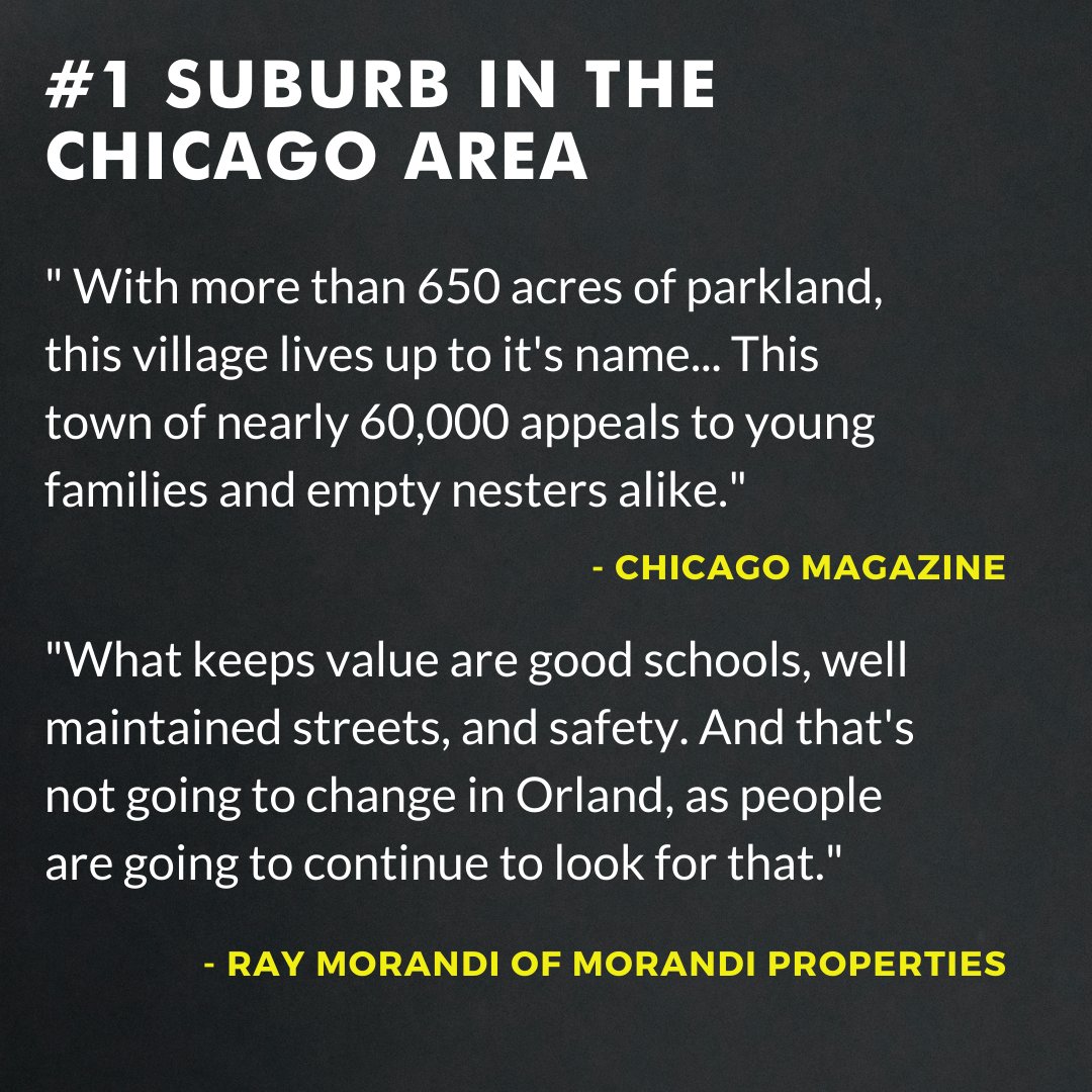VillageOrlandPk's tweet photo. Orland Park has been named one of Chicago Magazine's Best Places to Live in the June/July 2022 edition of the publication!
#orlandpark #Chicagomagazine
https://t.co/5vPp8IRWWi https://t.co/1ljIZd2Rge