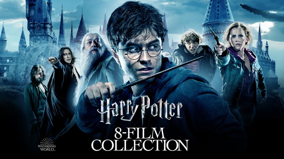  Harry Potter 8-Film Collection