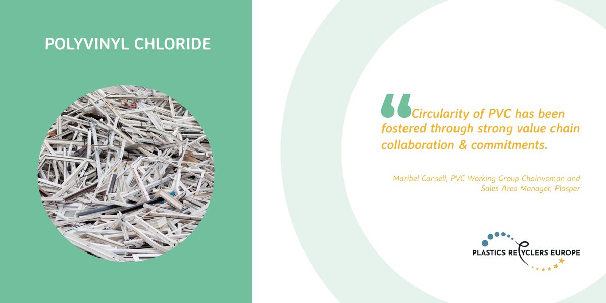 RecyclersEU's tweet photo. Value chain collaboration is key for the circular future of plastics, as we can see in the case of PVC ♻️

Learn more about the recyclers' vision for the future of this material 👉 25 Years of #MakingPlasticsCircular https://t.co/sG7gjS4cun https://t.co/hLZcY9bhmd