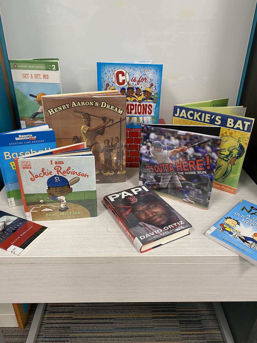 arch27's tweet photo. On our children’s display for summer reading. @bradmeltzer #IAmJackieRobinson @SCPL_NY https://t.co/c2QmfVOSKX