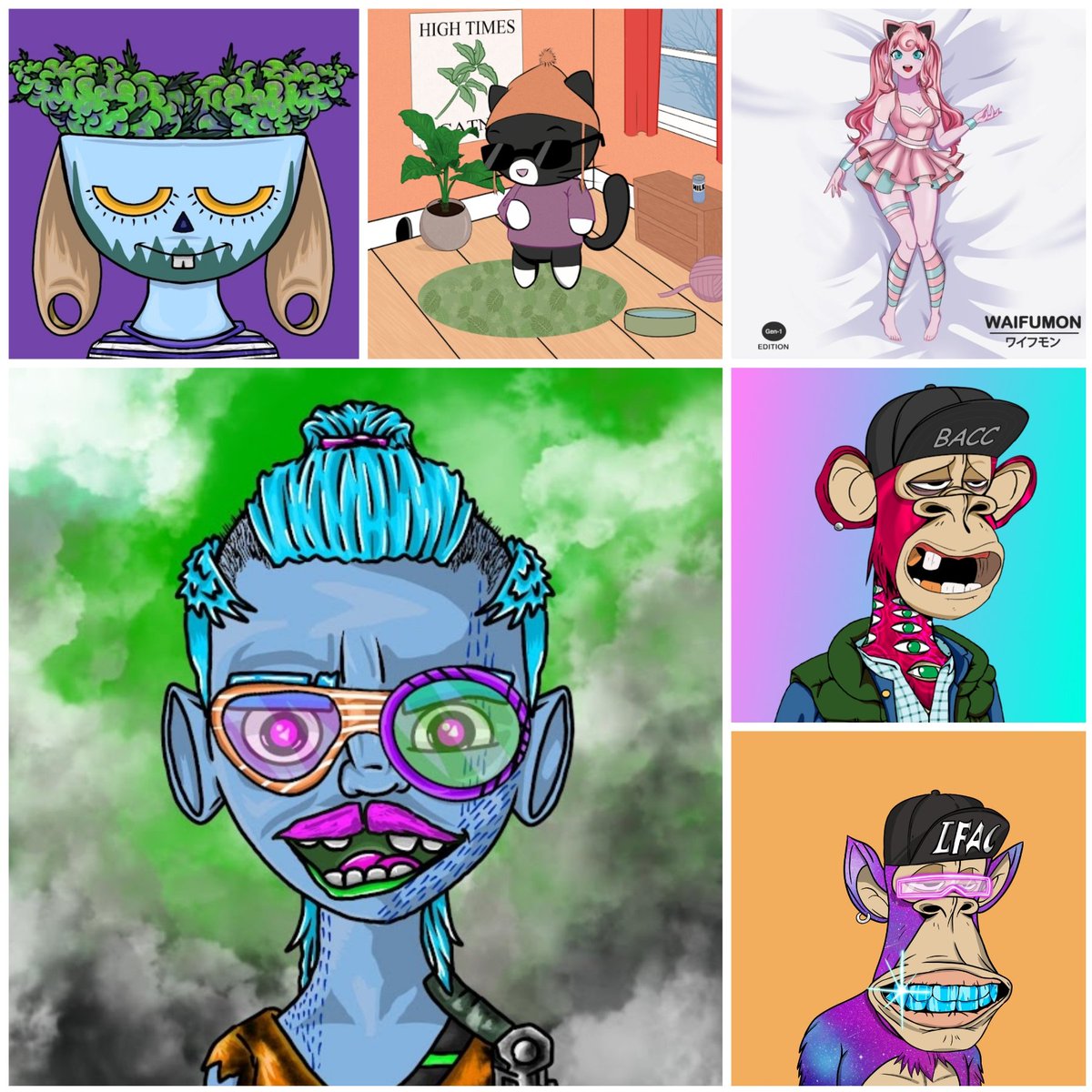 Just_Nifty_'s tweet photo. 🚨MEGA #NFT GIVEAWAY🚨

🏆 8 WINNERS

1 NFT @YoumanzC
1 NFT @DaturiansNFT
1 NFT @KittyLitterNFT
1 NFT @Waifumons
1 NFT @Promo_NFTs_
3 WL  @LongFaceApeClub

✅Follow me &amp; all👆
✅Like &amp; RT
✅Tag 3  

300 RT🎁

#NFTs #NFTProject #OpenSeaNFT #NFTCommunity #NFTGiveaways #FreeNFT https://t.co/ZLFMArv24f