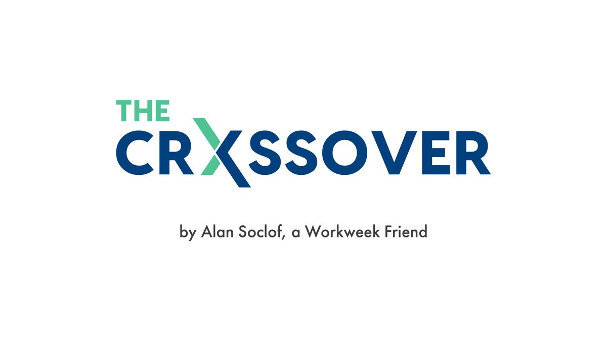 AlanSoclof's tweet photo. (1/5) Exciting Professional Update! 💸

I could not be more pumped to announce the launch of "The Crossover" -- a new vertical at @workweekinc led by yours truly!

In The Crossover, I will be analyzing the intersection of the public and private markets in a 2x a week newsletter. https://t.co/LgD9S4uqmU