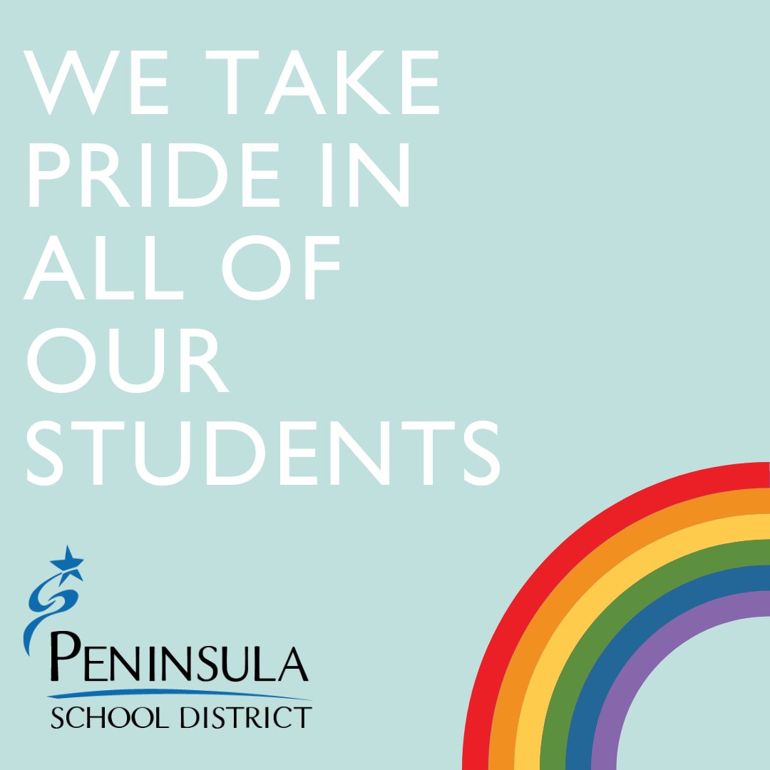 psd401's tweet photo. This Pride Month, PSD is celebrating all of our unique students who attend our schools. It takes everyone to make a great district, and together #WeArePSD. https://t.co/QMwaje6aUH