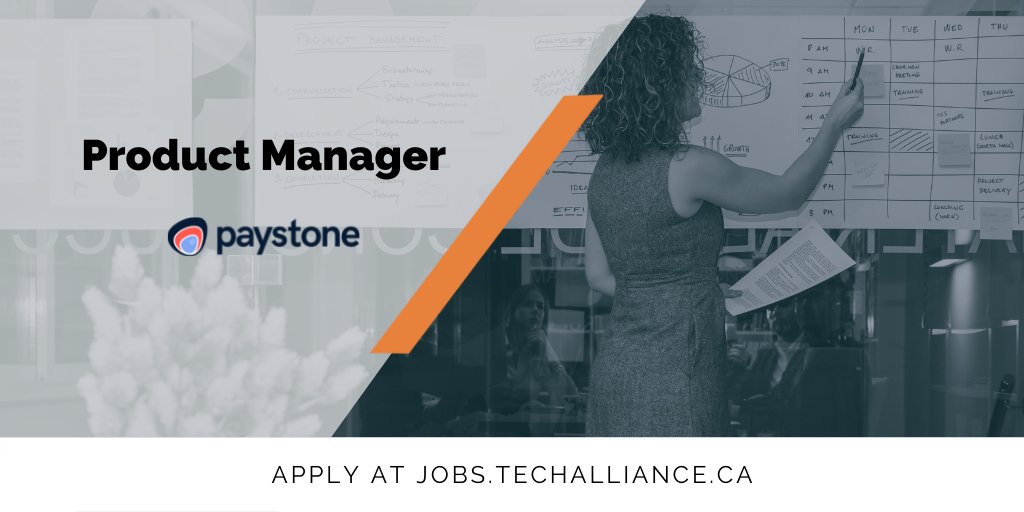 TechAlliance's tweet photo. Product Manager wanted at @getpaystone
Your focus:
➡Bring the vision of Effective Sites to fruition
➡Plan ahead to ensure the next phases are ready to build
➡Customer and competitor research
Apply at https://t.co/TfUv53jYQK
#TechAllianceJobs #LdnOntJobs https://t.co/0cqv7ZNezN