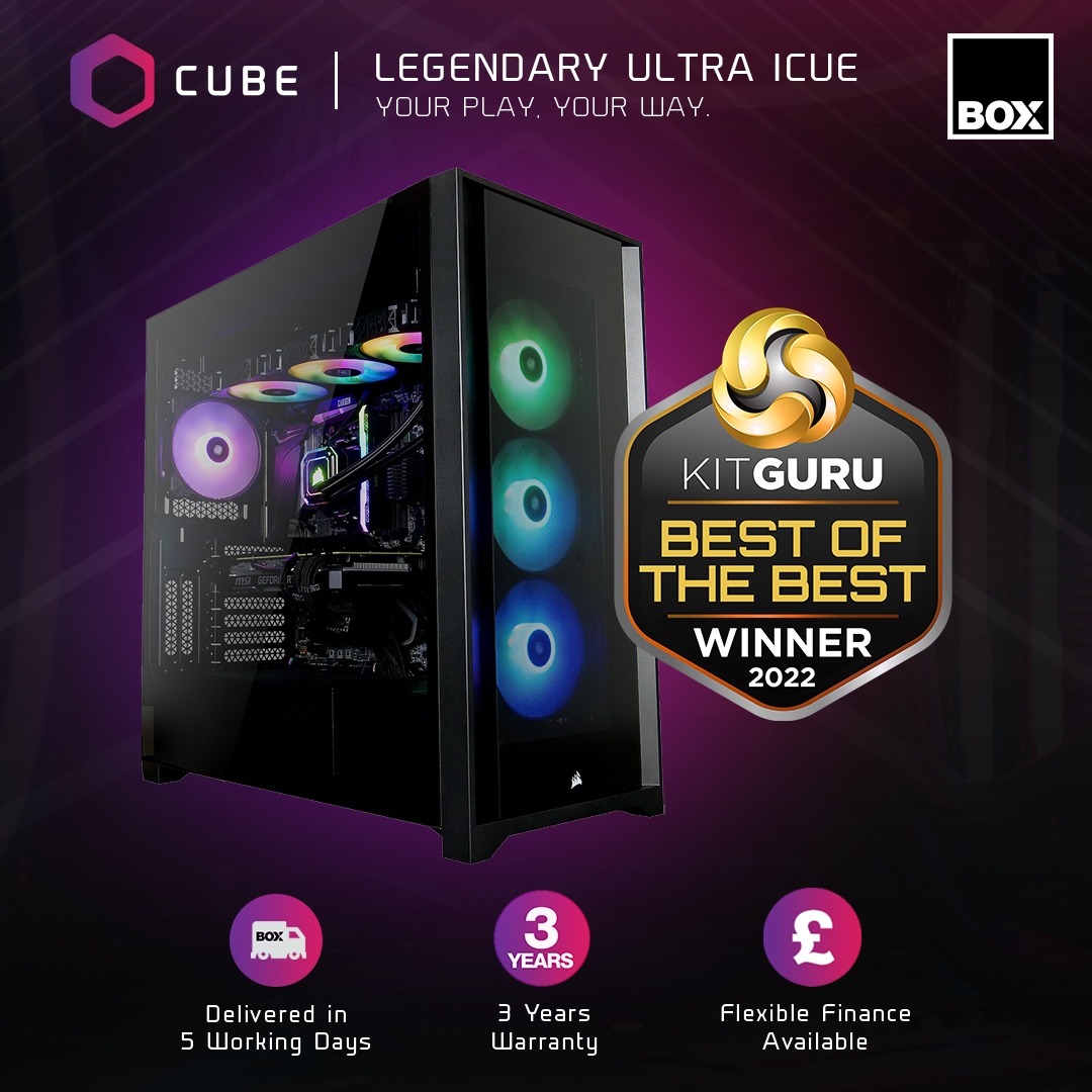 boxcouk's tweet photo. Voted the Best Gaming Desktop of 2022 by @KitGuru.net
Configure your Cube Legendary Gaming PC here 👇
https://t.co/xLUVjEsmPd
#gamingpc #cube #wearebox #boxit #cubegamingpcs #gaming #desktop #gamingdesktop #pcbuild #kitguru https://t.co/Uw6yOmKRIs