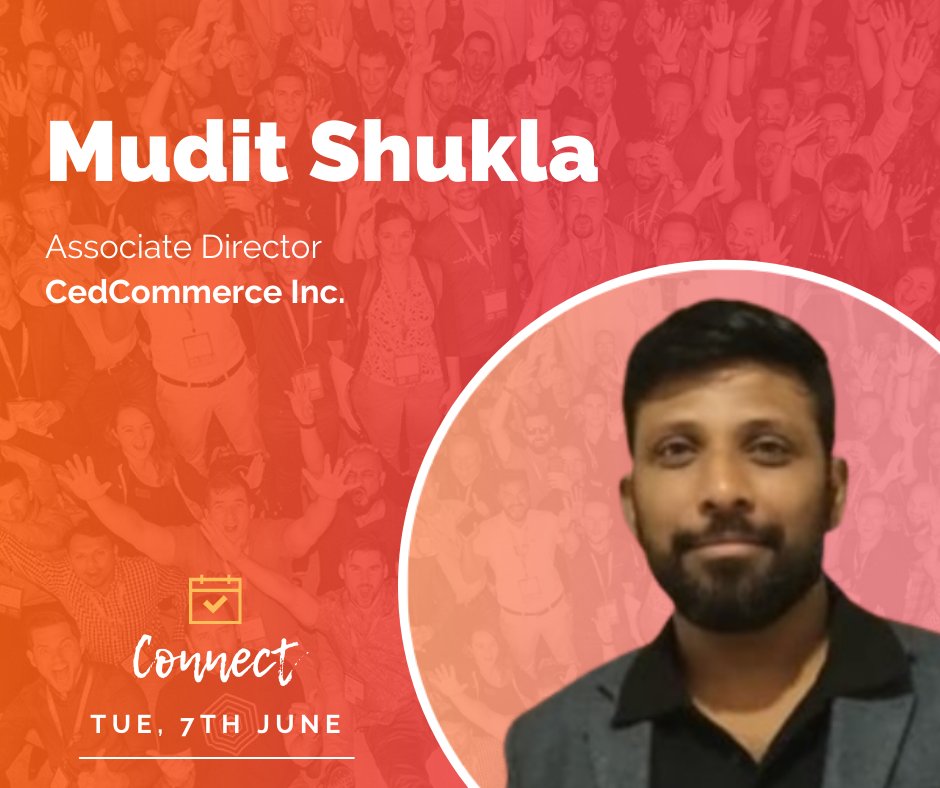 MagentoAssoc's tweet photo. #MAConnect is your chance to network with the global MA #OpenSource/#AdobeCommerce community while accessing education on the topics that are most relevant to you, including "Engaging Shoppers Through Social Commerce" presented by Mudit Shukla (@mudits87). https://t.co/YheQYKWYHx https://t.co/QdMWaj9teb