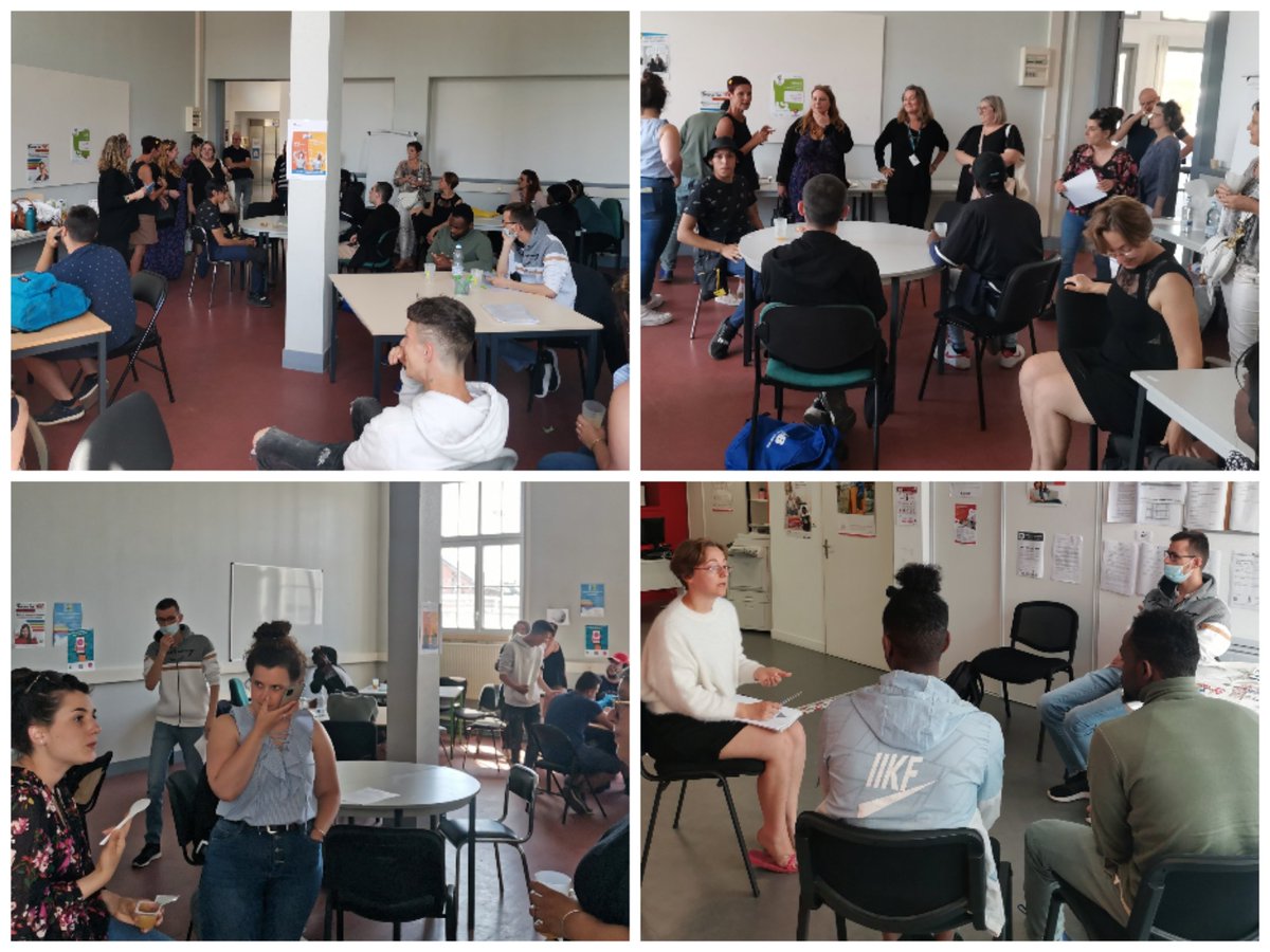 #rallyeinterim
👏Clap de fin sur cette journée enrichissante pour tous 🎉
Merci à tous les jeunes présents et à toutes les agences d'emploi qui nous ont accueillis pour des échanges très intéressants et dynamiques 😊
#cej #chatellerault
<a href="/MLNordVienne/">Mission Locale Nord Vienne (MLNV)</a> @poleemploi_NA <a href="/AKTO_OPCO/">AKTO</a>