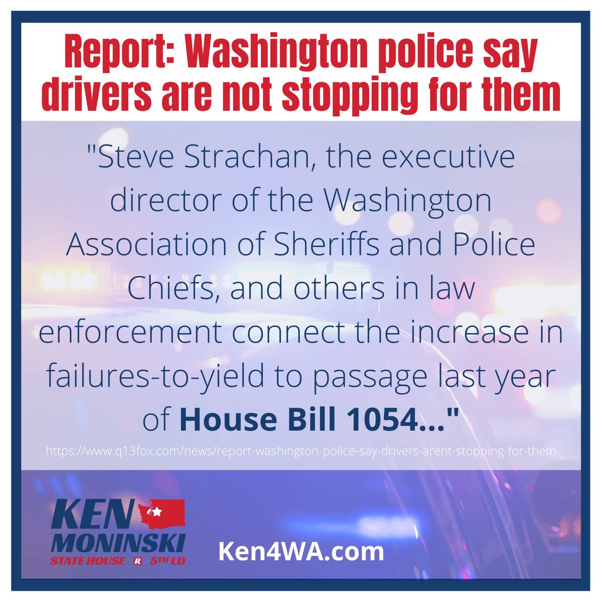 electken2022's tweet photo. Democrats and their progressive policies in Olympia have created lawlessness among our communities.  It is time for a change in leadership! https://t.co/RF3gCj0qT4