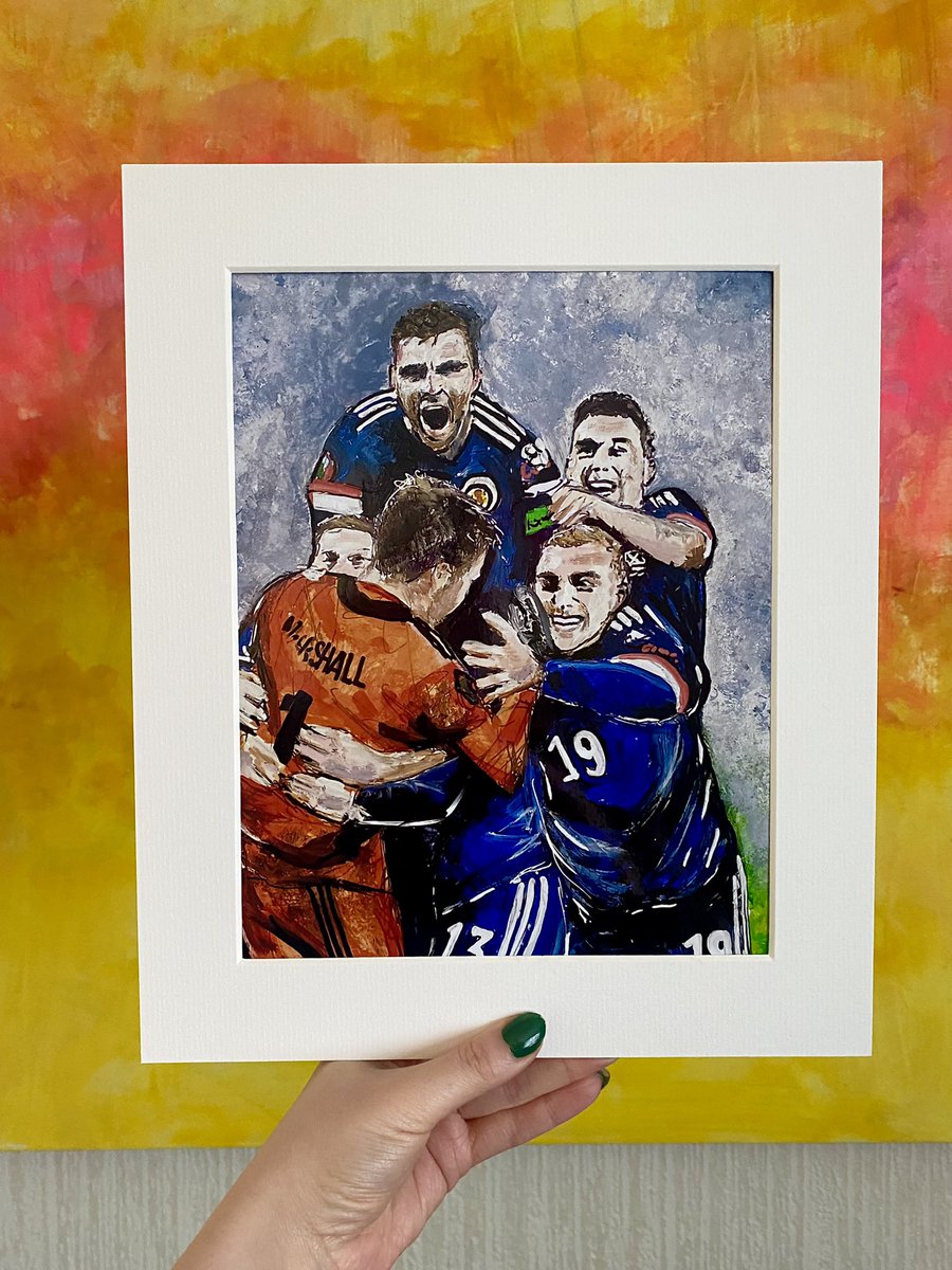 🏴󠁧󠁢󠁳󠁣󠁴󠁿 LAST MINUTE GIVEAWAY 🏴󠁧󠁢󠁳󠁣󠁴󠁿

If Scotland win tonight then I’ll give away this print of one of my Scotland paintings to someone who RT’s and follows me 🏴󠁧󠁢󠁳󠁣󠁴󠁿💙

Good luck 🥰🏴󠁧󠁢󠁳󠁣󠁴󠁿

#scotland #scotlandvsukraine #football #art #WorldCupQualifiers