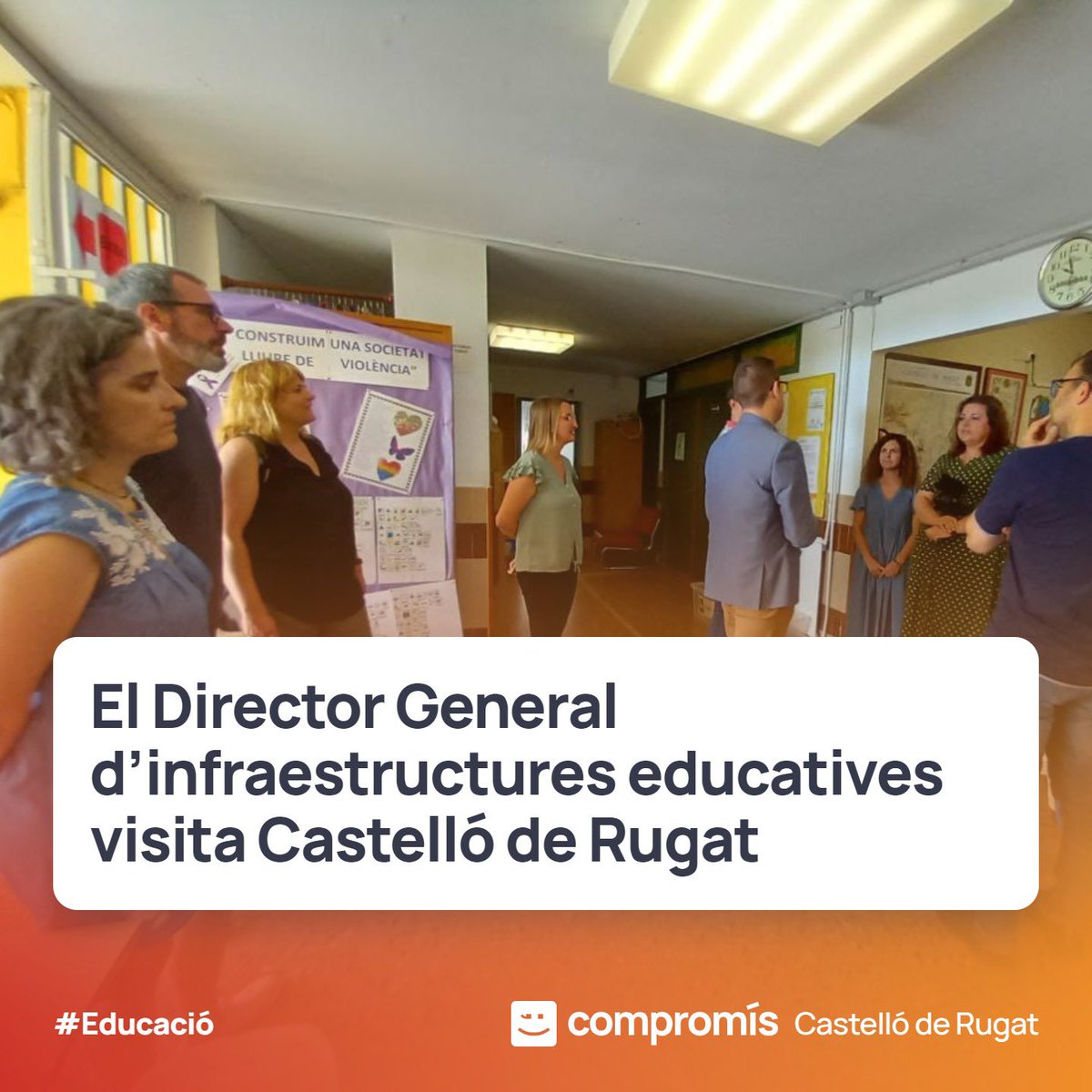 CompromisKST's tweet image. 🥀 Després de tant de temps, @PspvCastellodeR ha decidit reprendre els tràmits del #PlaEdificant ➡️ comprom.is/mZE01Wo

🍊 Valorem molt positivament la visita de @VictorGarcia_T que mostra la predisposició de la @GVAeducacio , sempre que l&apos;equip de govern, faça els deures 😉