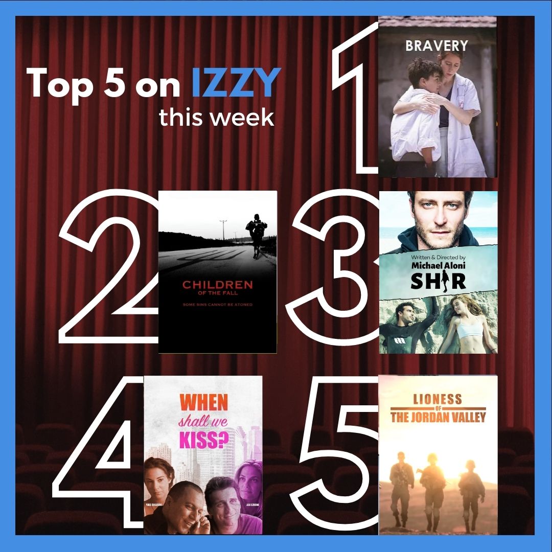 streamisrael's tweet photo. "Bravery" takes the number-one spot in this week's top 5️⃣ on IZZY!
What are you watching? 👀

Start watching IZZY for free at https://t.co/tTCORpmg0G https://t.co/myiqr2LP0O