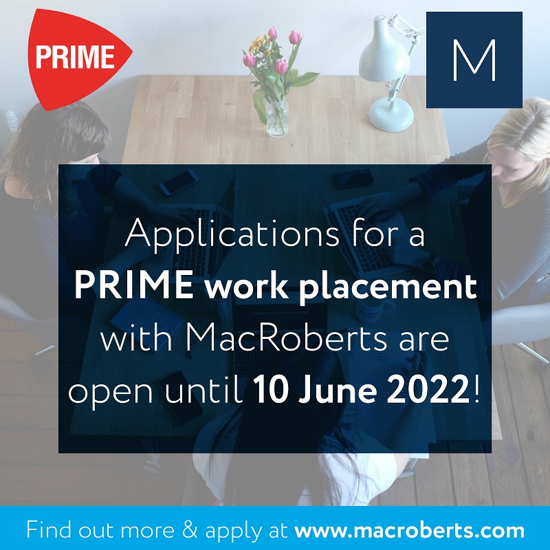 Morton Fraser MacRoberts LLP (@mfmacllp) on Twitter photo The application deadline for <a href="/primecommitment/">PRIME Commitment</a> #workexperience placements in our Glasgow office this summer has been extended by 1 week 📅 If you or someone you know meets the PRIME criteria, find out more & apply to join us! 👉 macroberts.com/join-us/early-… #lawfirm #lawcareer The application deadline for <a href="/primecommitment/">PRIME Commitment</a> #workexperience placements in our Glasgow office this summer has been extended by 1 week 📅 If you or someone you know meets the PRIME criteria, find out more & apply to join us! 👉 macroberts.com/join-us/early-… #lawfirm #lawcareer