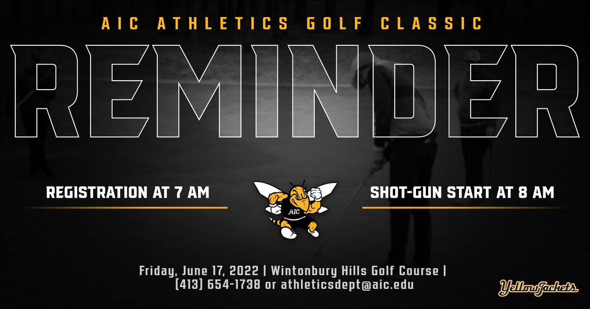 It never hurts to be the early bird and make sure you’re registered for our Annual Golf Classic on June 17! 

Registration 👉 bit.ly/AICGolfClassic

#AICGolfClassic