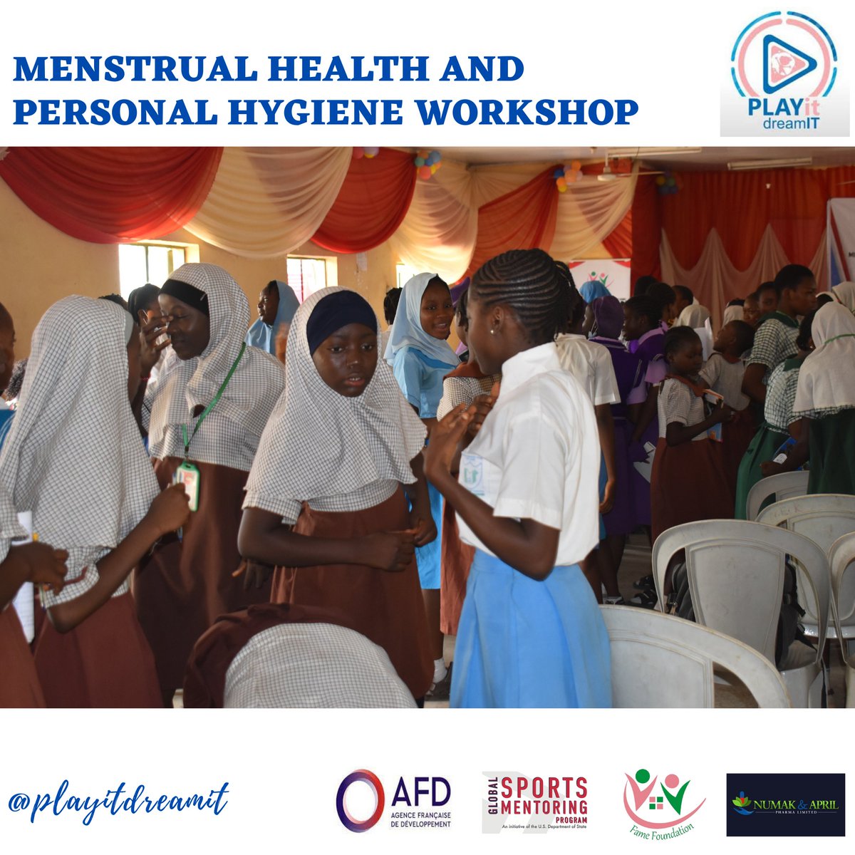 famefoundationF's tweet photo. Participants of the Menstrual Health and Personal Hygiene Workshop had group discussions on misconceptions about menstruation they grew up knowing or have heard/

This was targeted at demystifying menstruation and sharing accurate information on menstruation.

#MHPH #MHDay https://t.co/eG5XF5K7aK