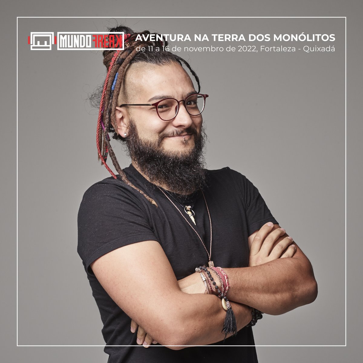agranderota's tweet photo. Você está preparado para uma aventura pela Terra dos Monólitos? 

Venha com @MarcosKeller num mergulho mágico pelo passado e futuro de Quixadá!

Embarque com @Mundo_Freak nessa aventura fantástica! De 11 a 16 de novembro de 2022, início em Fortaleza. https://t.co/fXh7thbJeH